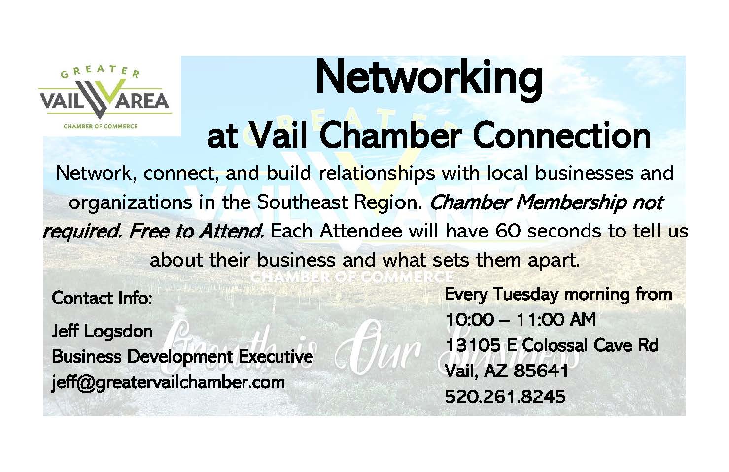 Networking at Vail Chamber Connection